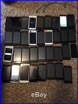 Smartphone used android lot of 35