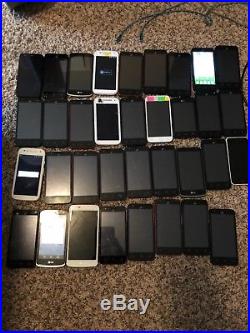 Smartphone used android lot of 35