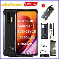 Ulefone Armor 13 6.81 Cell Phone 8GB 256GB Android 11 Smartphone 13200mAh NFC
