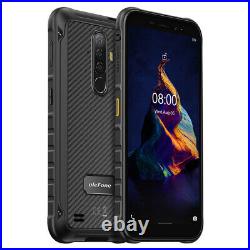 Unlocked Rugged Smartphone Dual SIM 64GB Android 10 Waterproof 4G Cell Phone NFC