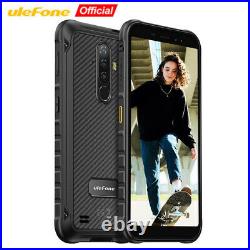 Unlocked Rugged Smartphone Dual SIM 64GB Android 10 Waterproof 4G Cell Phone NFC