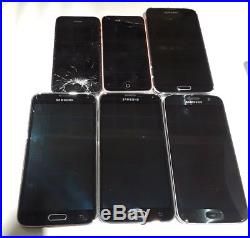 Untested parts or repair lot 6 smart phones