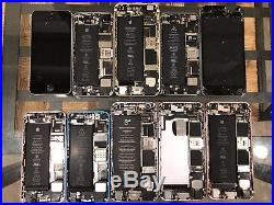 Wholesale Bulk Lot of 10 Apple iPhone 6S, SE, 6, 5S, and 5C