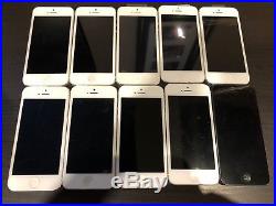 Wholesale LOT of (10) iPhone 5 CLEAR IMEIs with FREE Shipping