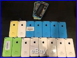 Wholesale LOT of (15) Apple iPhone 5c with Extras and FREE Shipping