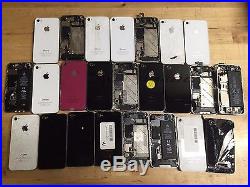 Wholesale LOT of (24) Apple iPhone 4S -Repair Stock