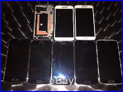 Wholesale LOT of (8) Samsung Galaxy S5 with FREE Shipping