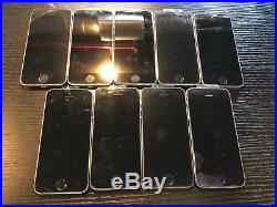 Wholesale LOT of (9) iPhone 5s CLEAR IMEI with FREE Shipping