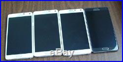Wholesale Lot 4 Samsung Note 4 SM-N910A SM-N910T Android Smartphones