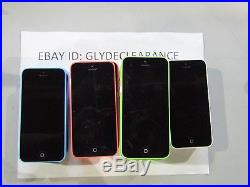 Wholesale Lot for Parts 24 Apple iPhone 5c. All with Working LCDs. (Clean IMEIs)