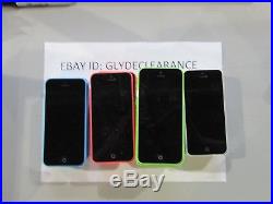 Wholesale Lot for Parts 24 Apple iPhone 5c. All with Working LCDs. (Clean IMEIs)