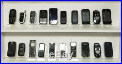 Wholesale lot of 220 Cell Phones-All Phones FOR PARTS-Broken or missing pieces